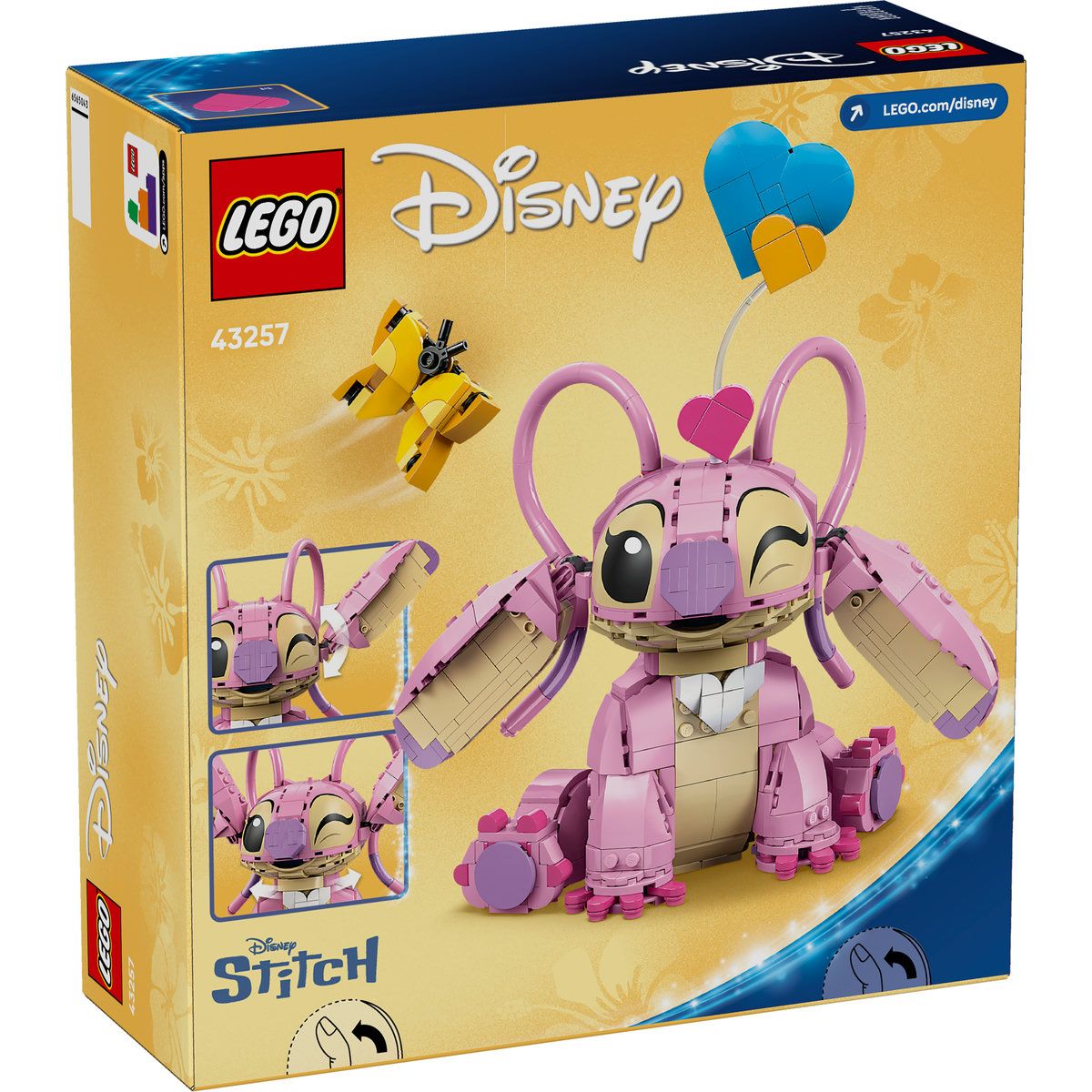 LEGO Disney Angel 43257, set de constructie cu 784 piese
