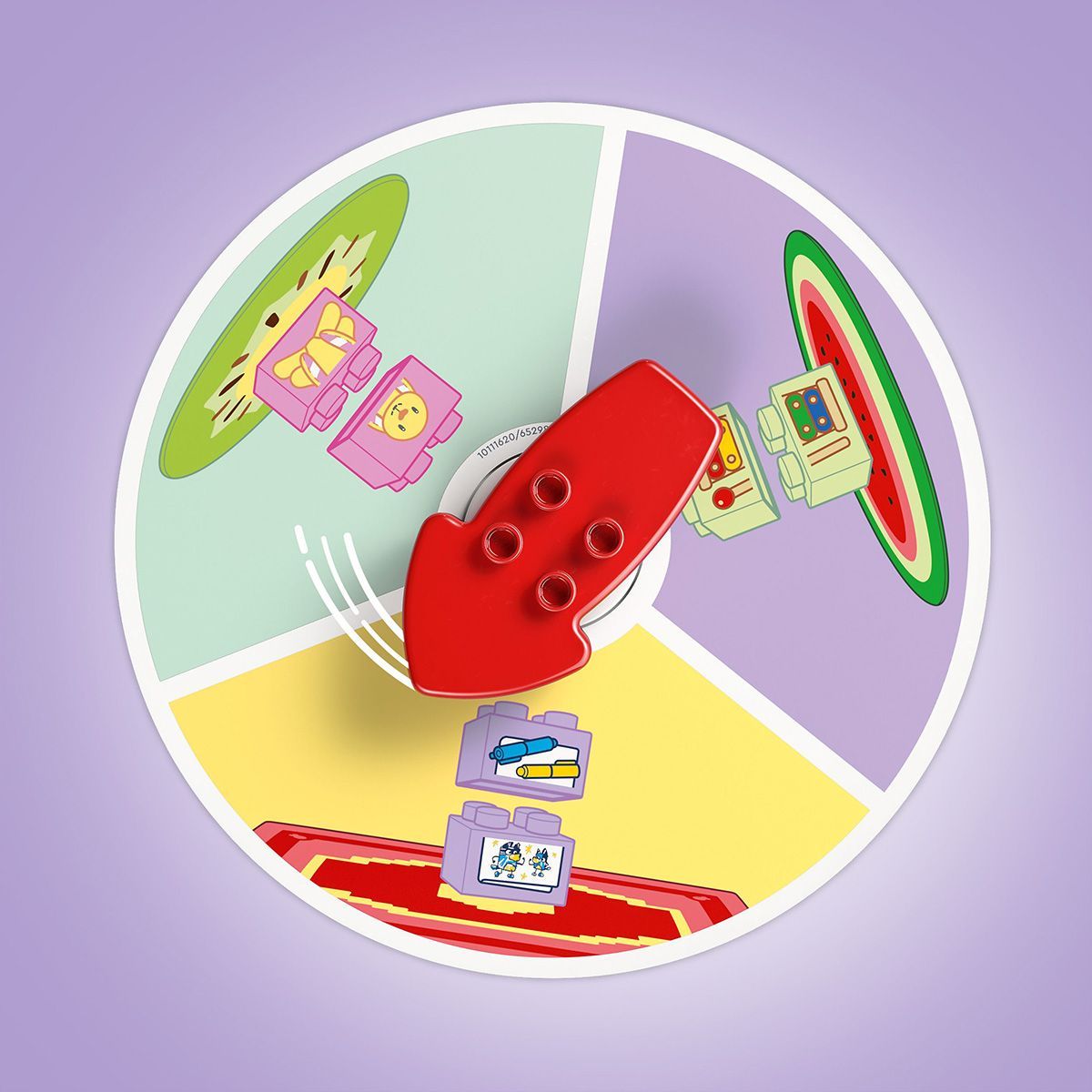 LEGO DUPLO Casa de familie a lui Blue cu joc de memorie 10459