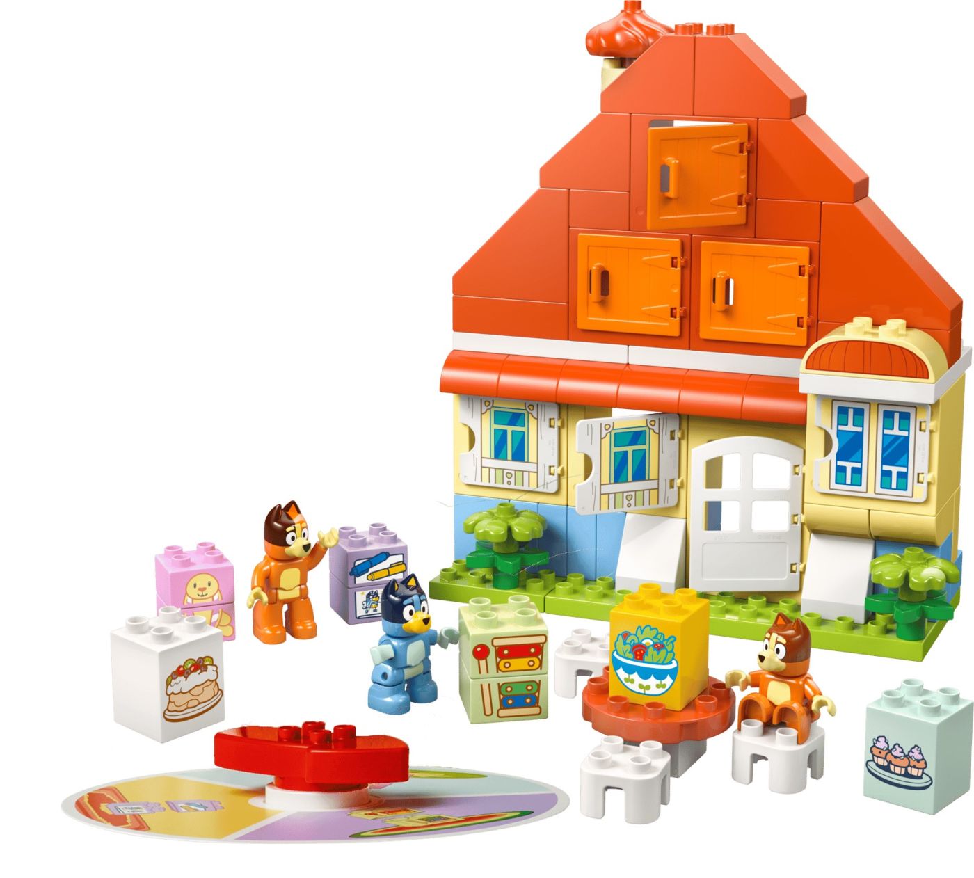 LEGO DUPLO Casa de familie a lui Blue cu joc de memorie 10459