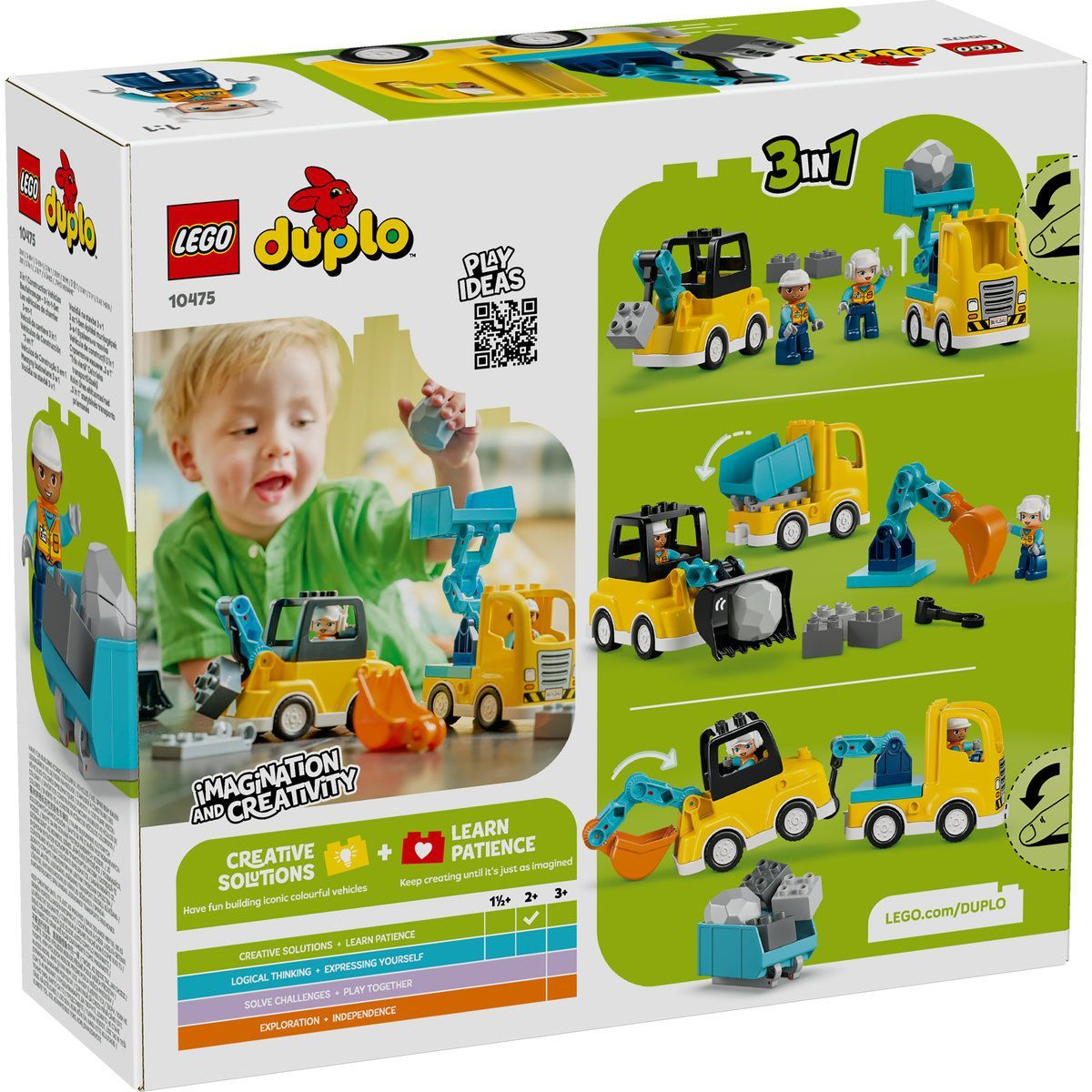 LEGO DUPLO VEHICULE DE CONSTRUCTII 3 IN 1 10475