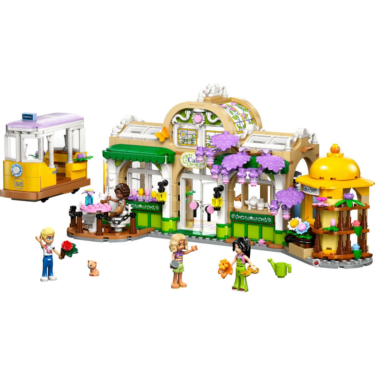 LEGO FRIENDS CAFENEA CU MULTE PLANTE SI FLORARIE 42671