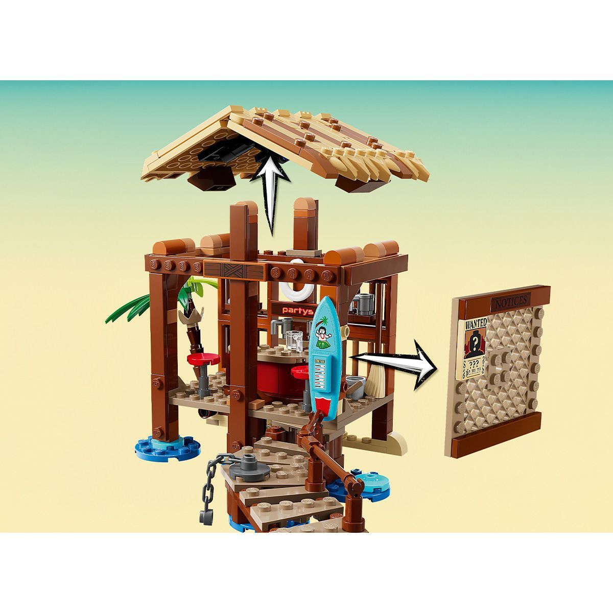 LEGO ONE PIECE COLIBA IN SATUL MORII 75636