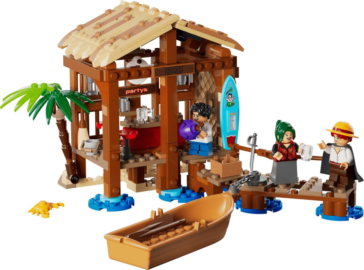 LEGO ONE PIECE COLIBA IN SATUL MORII 75636