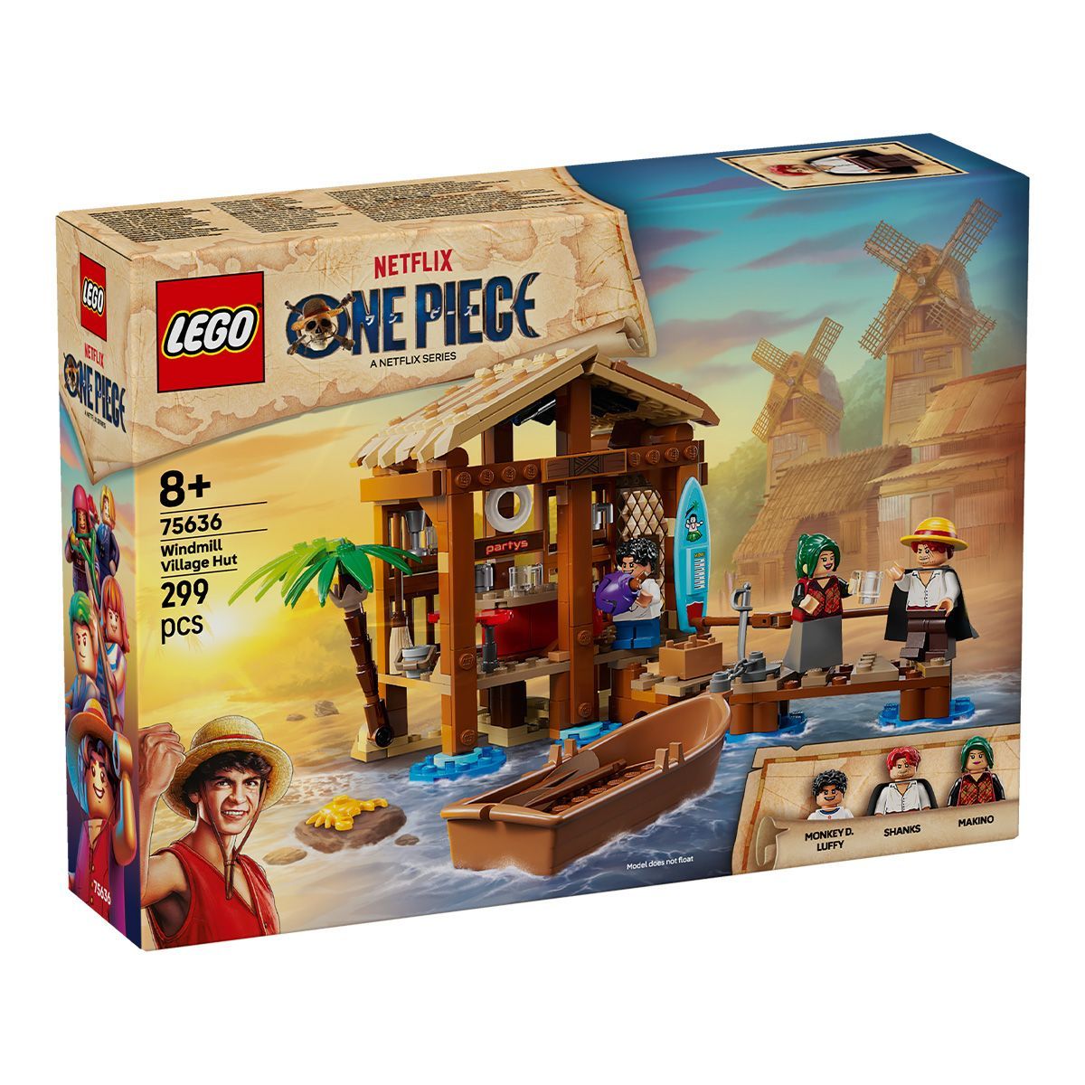 LEGO ONE PIECE COLIBA IN SATUL MORII 75636