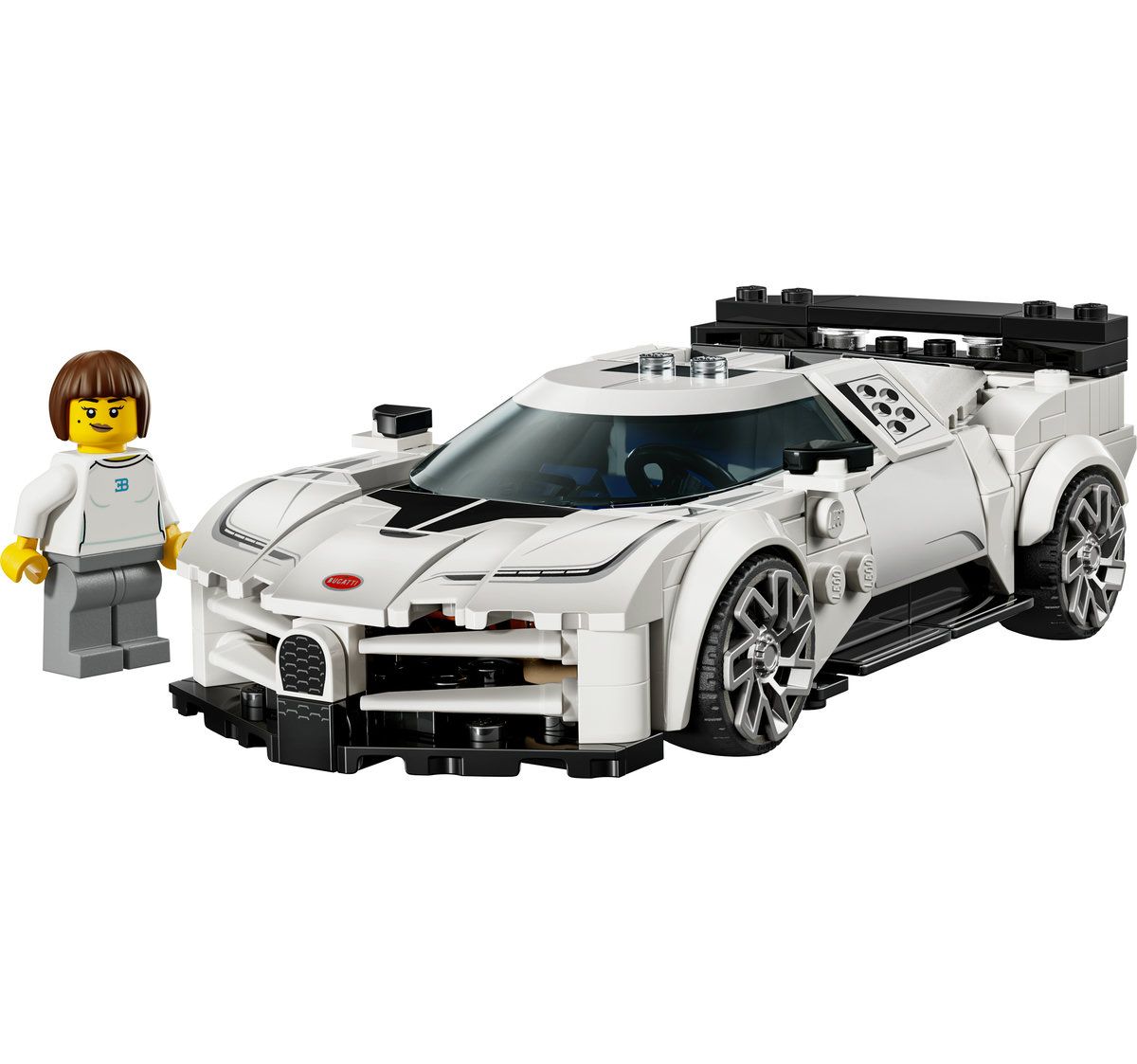 LEGO Speed Champions Bugatti Centodieci, hipermasina sport, 9+