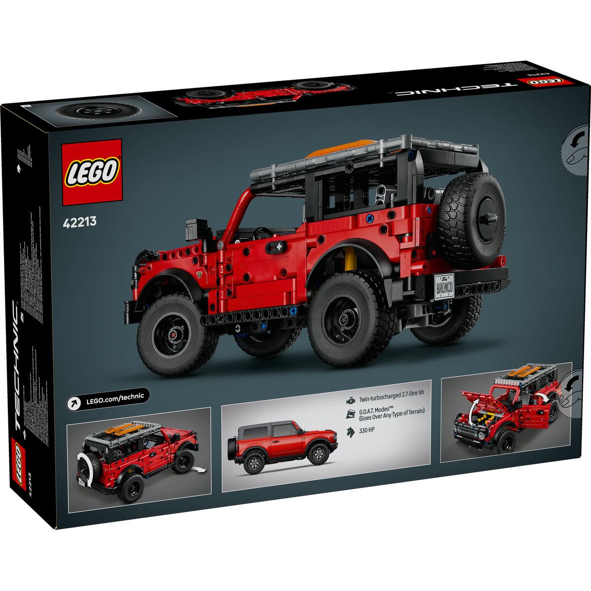 LEGO TECHNIC FORD BRONCO SUV 42213