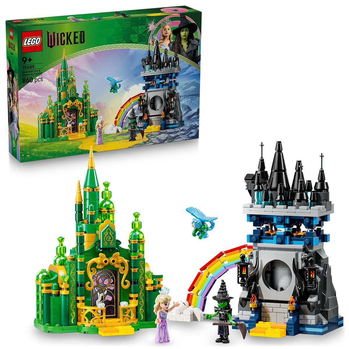 LEGO WICKED EMERALD CITY SI CASTELUL KIAMO KO 75689