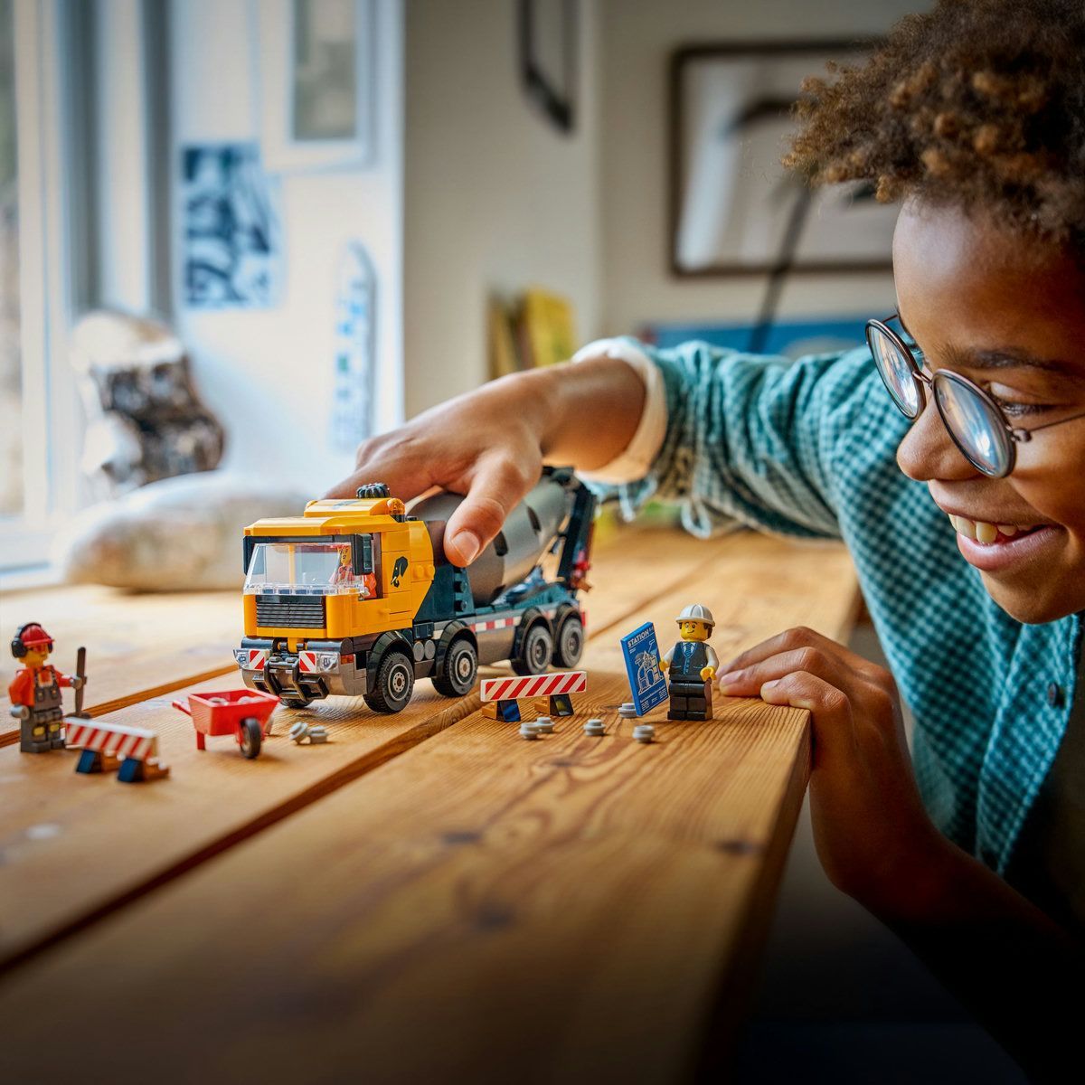 LEGO CITY AUTOBETONIERA 60478