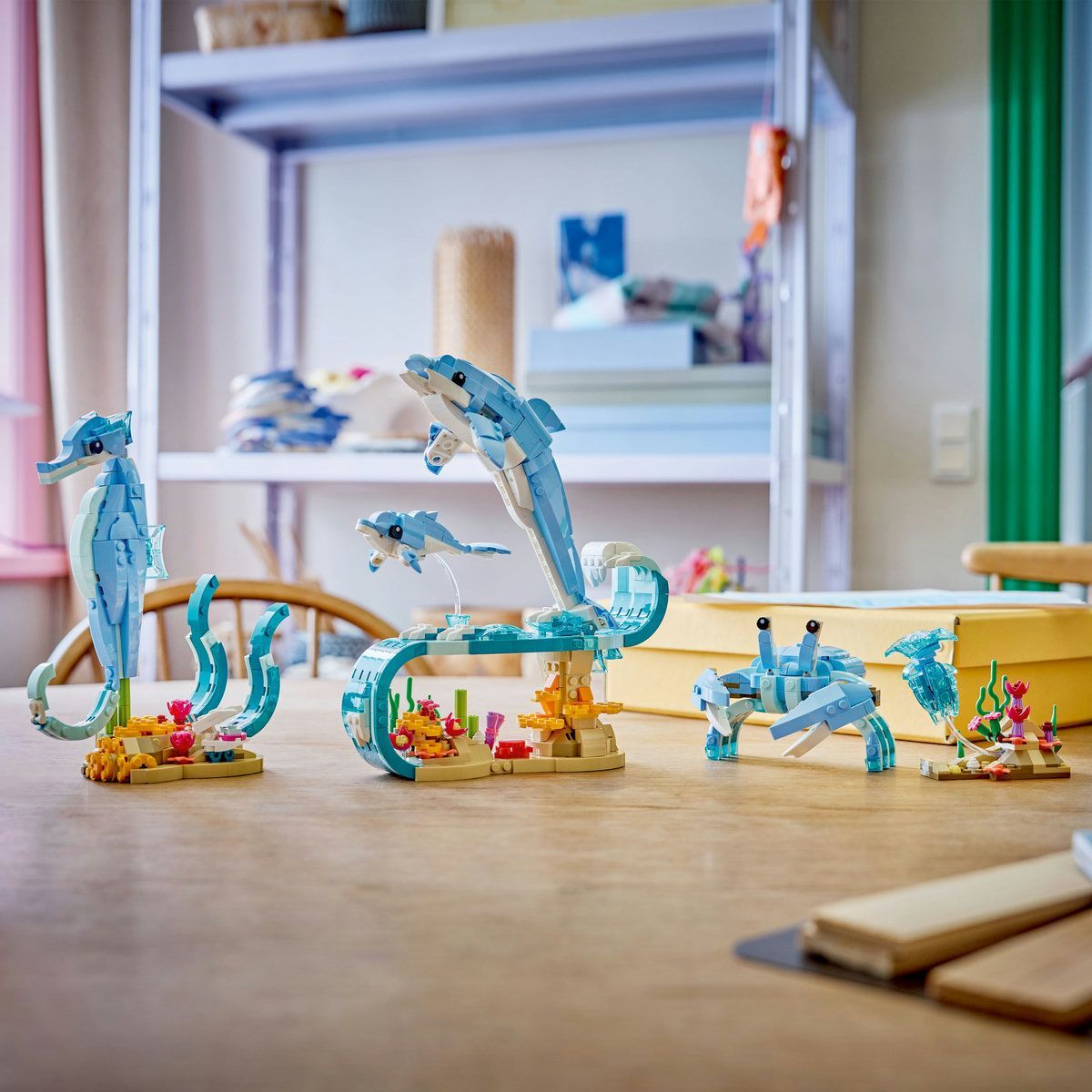 LEGO CREATOR ANIMALE MARINE DELFINI SUPERBI 31385