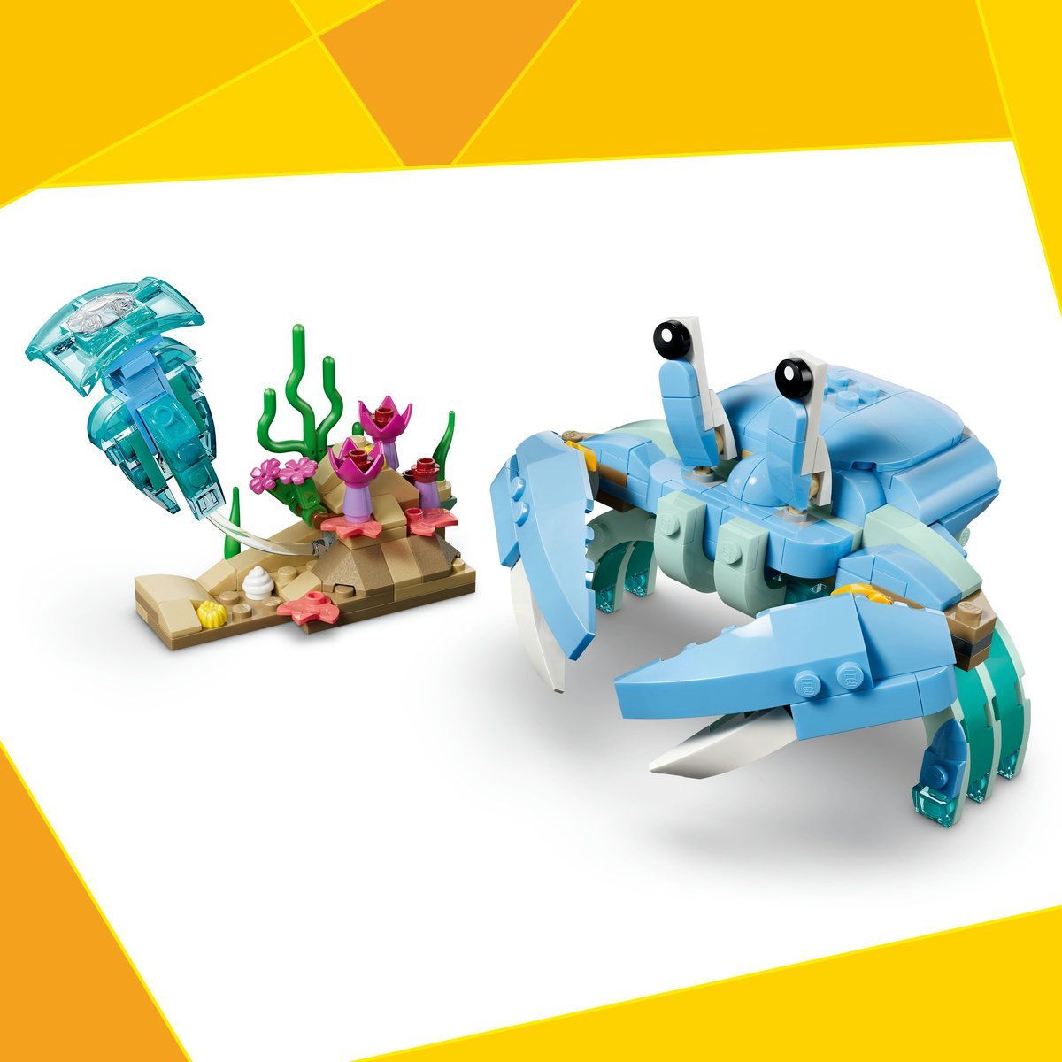 LEGO CREATOR ANIMALE MARINE DELFINI SUPERBI 31385