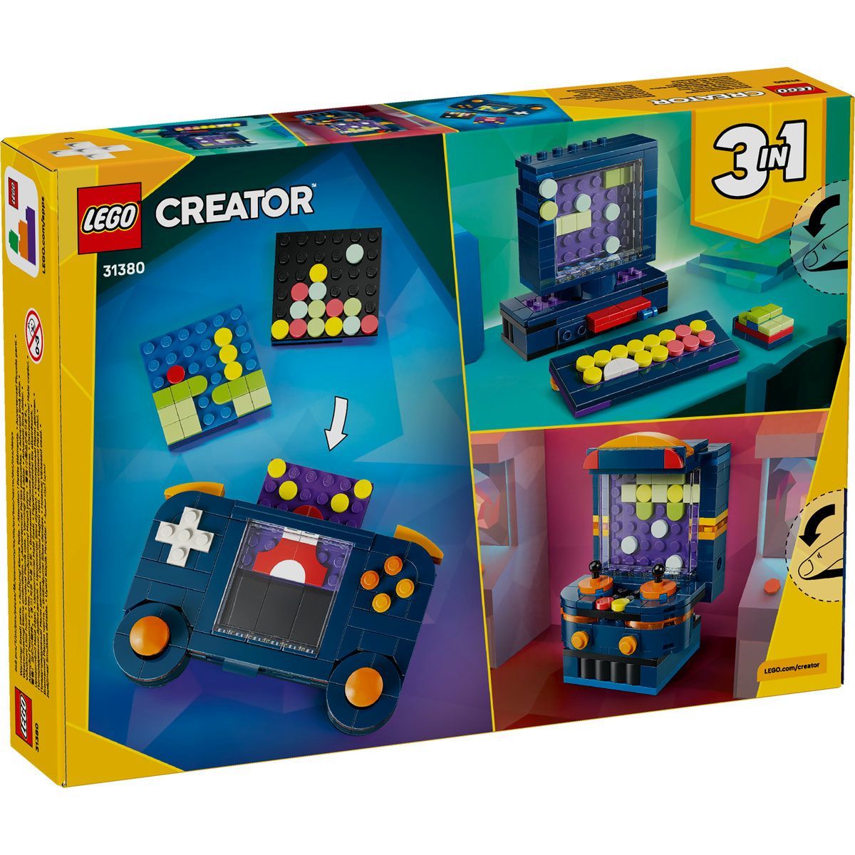 LEGO CREATOR CONSOLA DE JOCURI VIDEO RETRO 31380