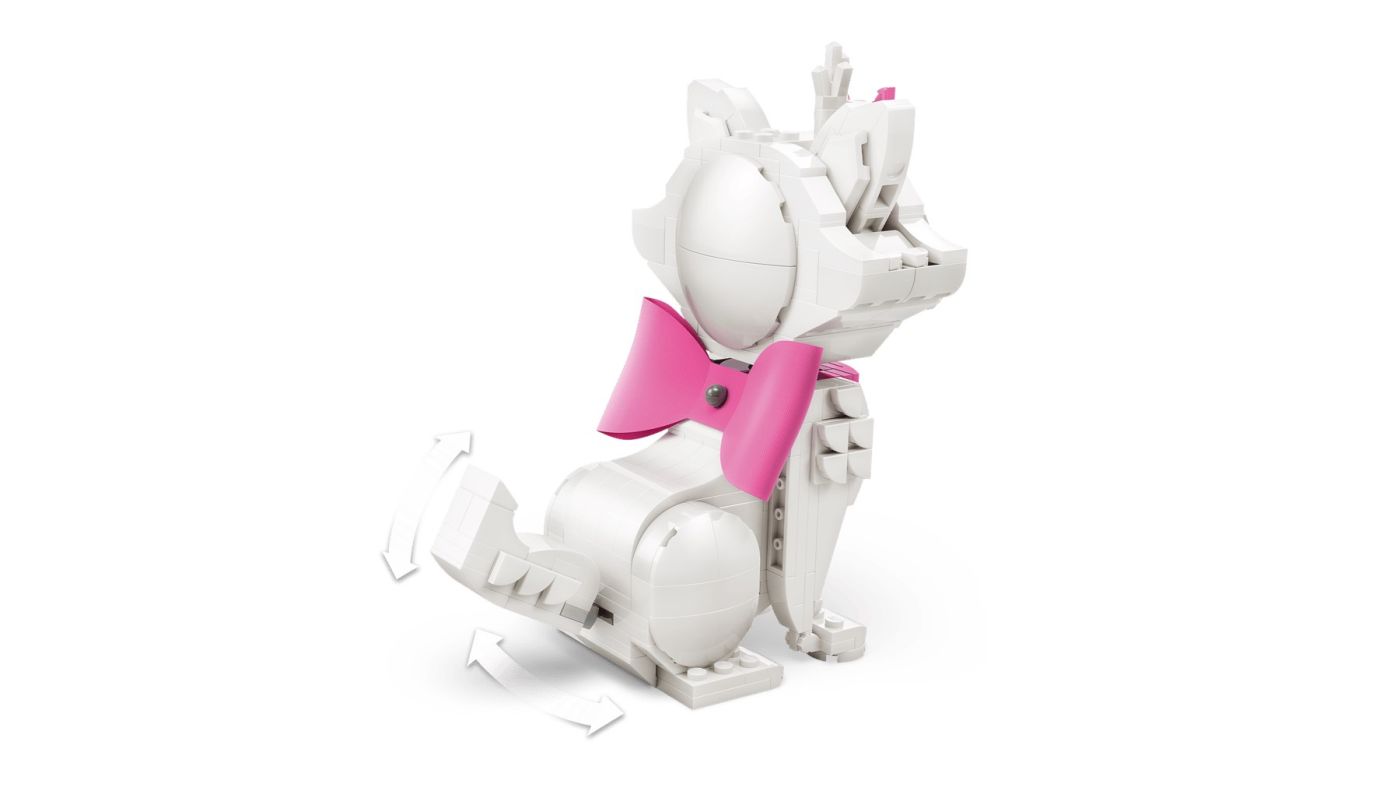 LEGO Disney Adorabila Marie din Pisicile Aristocrate, 369 piese, 7+