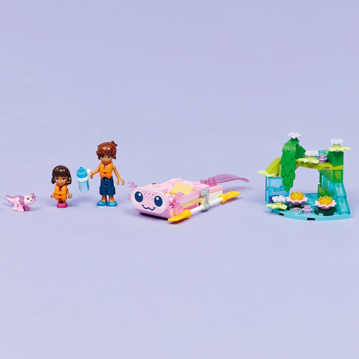 LEGO Friends Barca Axolotl pentru Aventuri 42681, 95 piese