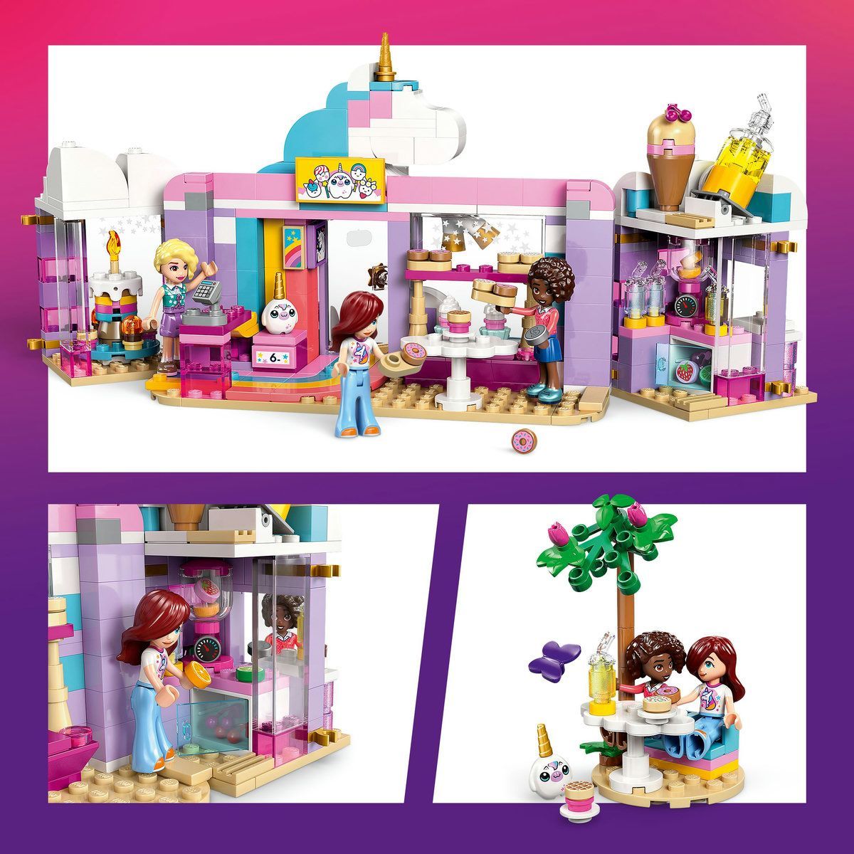 LEGO FRIENDS CAFENEAUA DE VIS UNICORN 42684