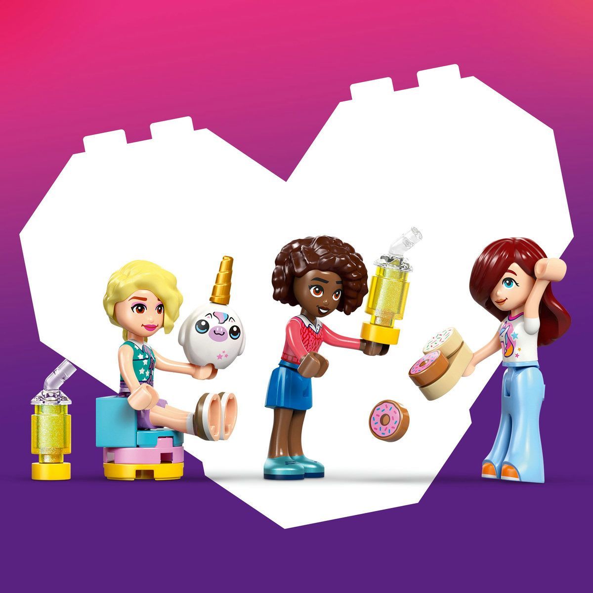 LEGO FRIENDS CAFENEAUA DE VIS UNICORN 42684
