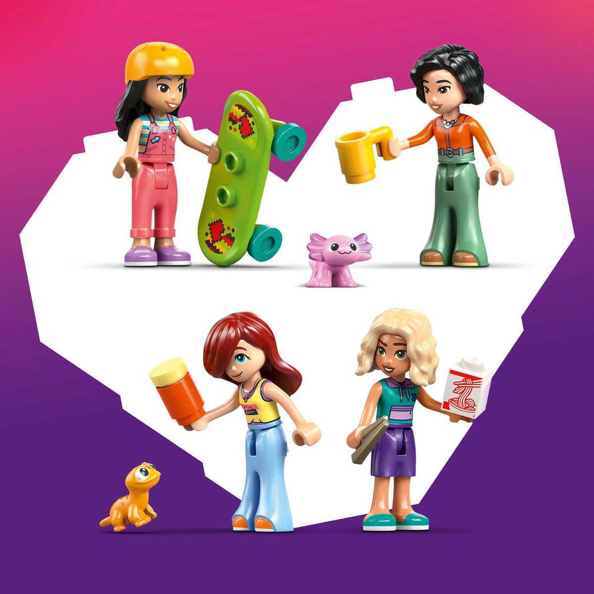 LEGO Friends Casa familiei lui Liann 42687, set de constructie cu 946 piese