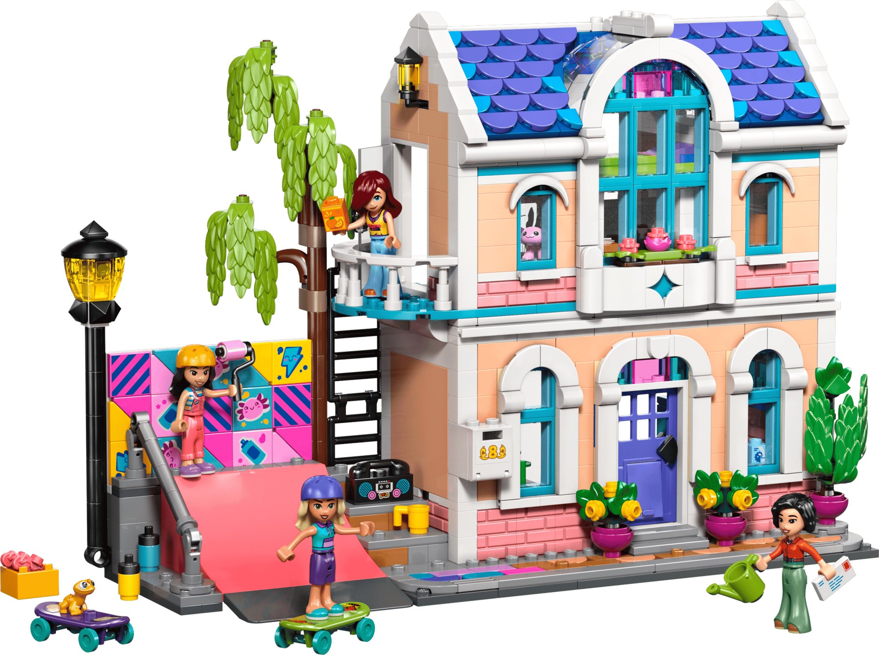LEGO Friends Casa familiei lui Liann 42687, set de constructie cu 946 piese