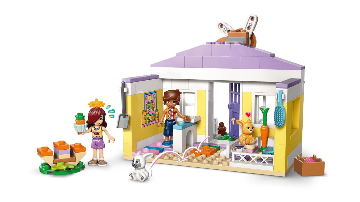 LEGO FRIENDS HOTEL PENTRU IEPURASI IN ORASUL HEARTLAKE 42679
