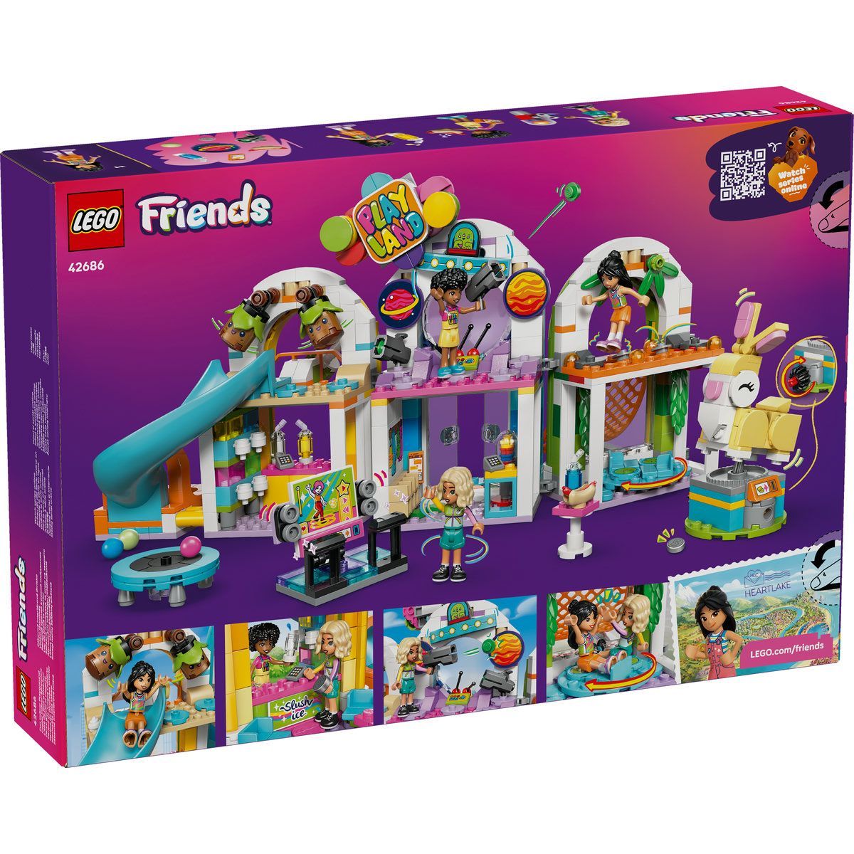 LEGO FRIENDS LOC DE JOACA LA INTERIOR 42686