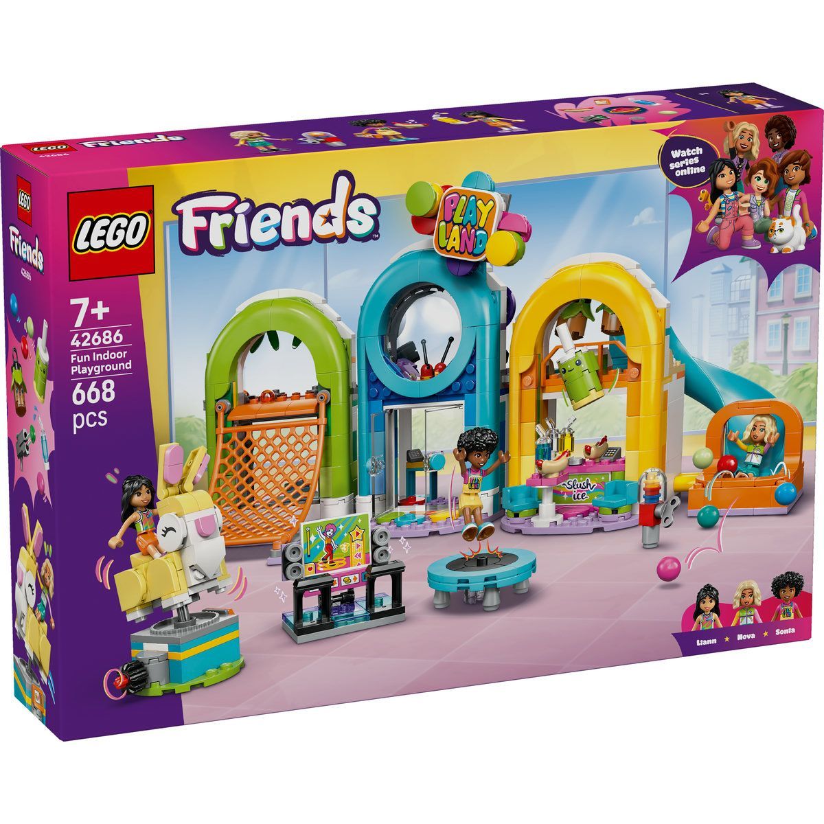 LEGO FRIENDS LOC DE JOACA LA INTERIOR 42686
