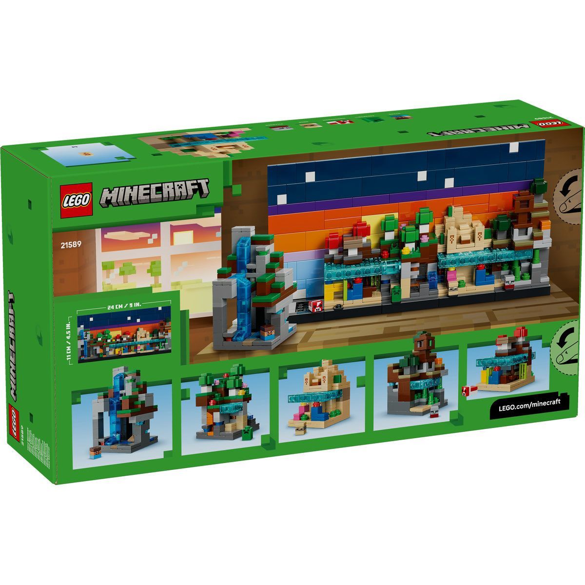 LEGO MINECRAFT MINIBIOMURI 21589