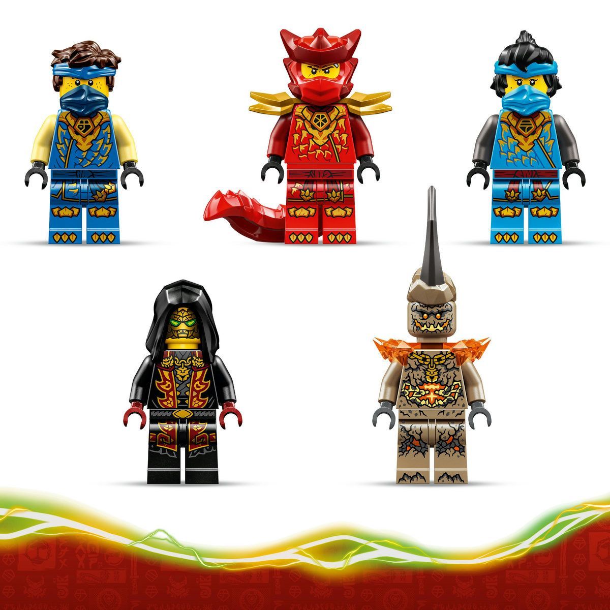 LEGO NINJAGO MASINA TRANSFORMABILA A LUI JAY 71856
