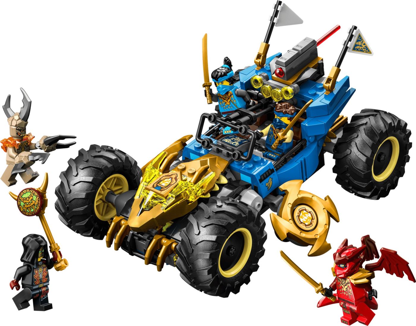 LEGO NINJAGO MASINA TRANSFORMABILA A LUI JAY 71856