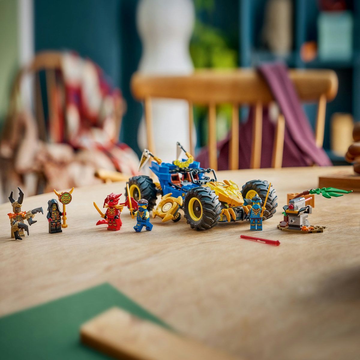 LEGO NINJAGO MASINA TRANSFORMABILA A LUI JAY 71856