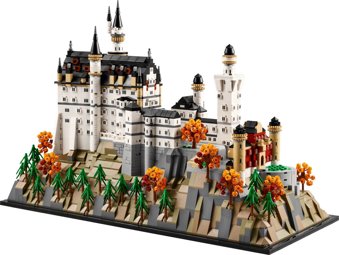 LEGO Architecture Castelul Neuschwanstein 21063, set de colecție 3455 piese