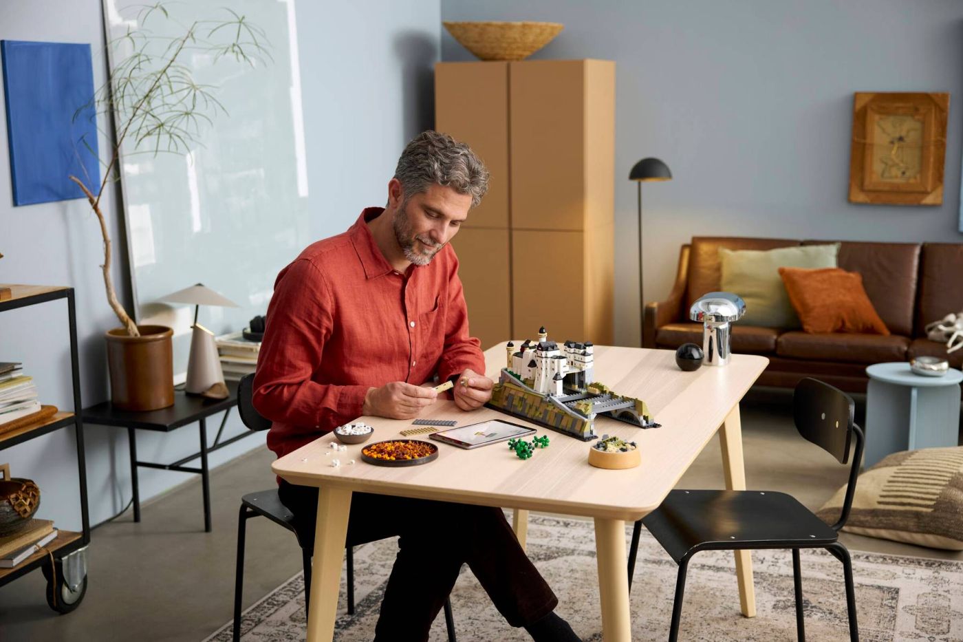 LEGO Architecture Castelul Neuschwanstein 21063, set de colecție 3455 piese