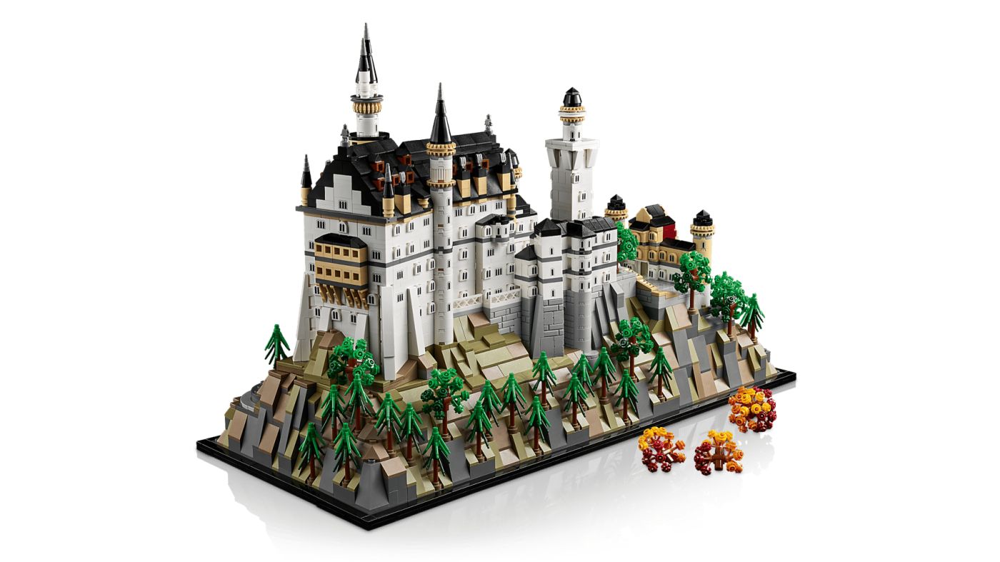 LEGO Architecture Castelul Neuschwanstein 21063, set de colecție 3455 piese