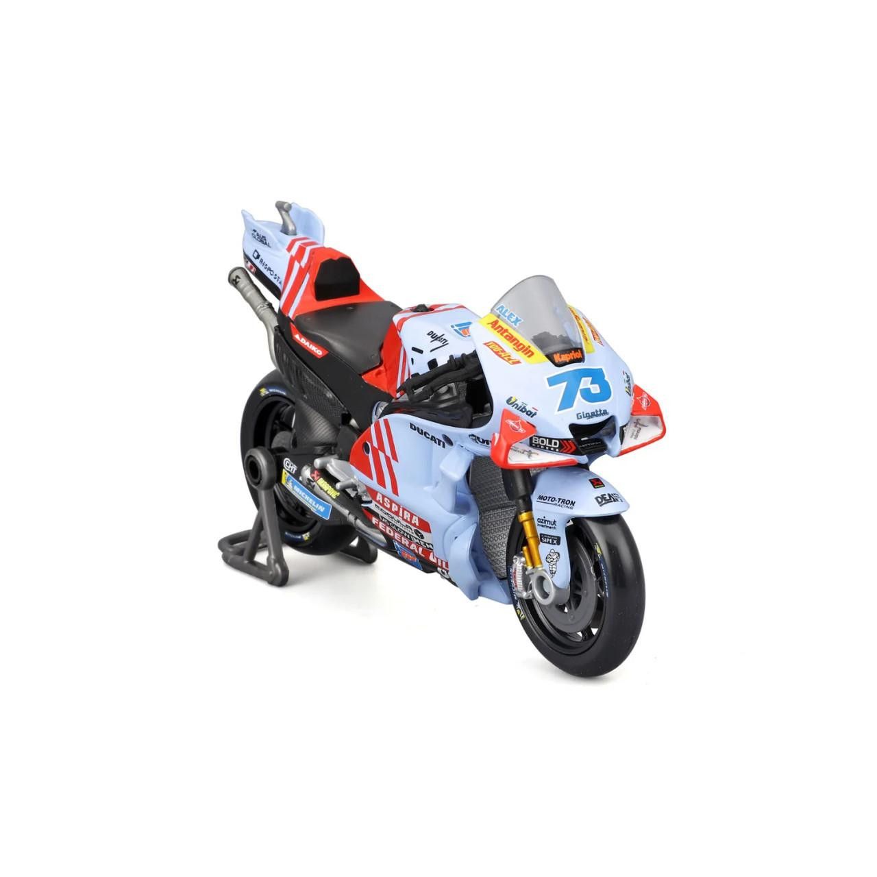 Motocicletă metalică Maisto Ducati Desmosedici GP Gresini 1:18