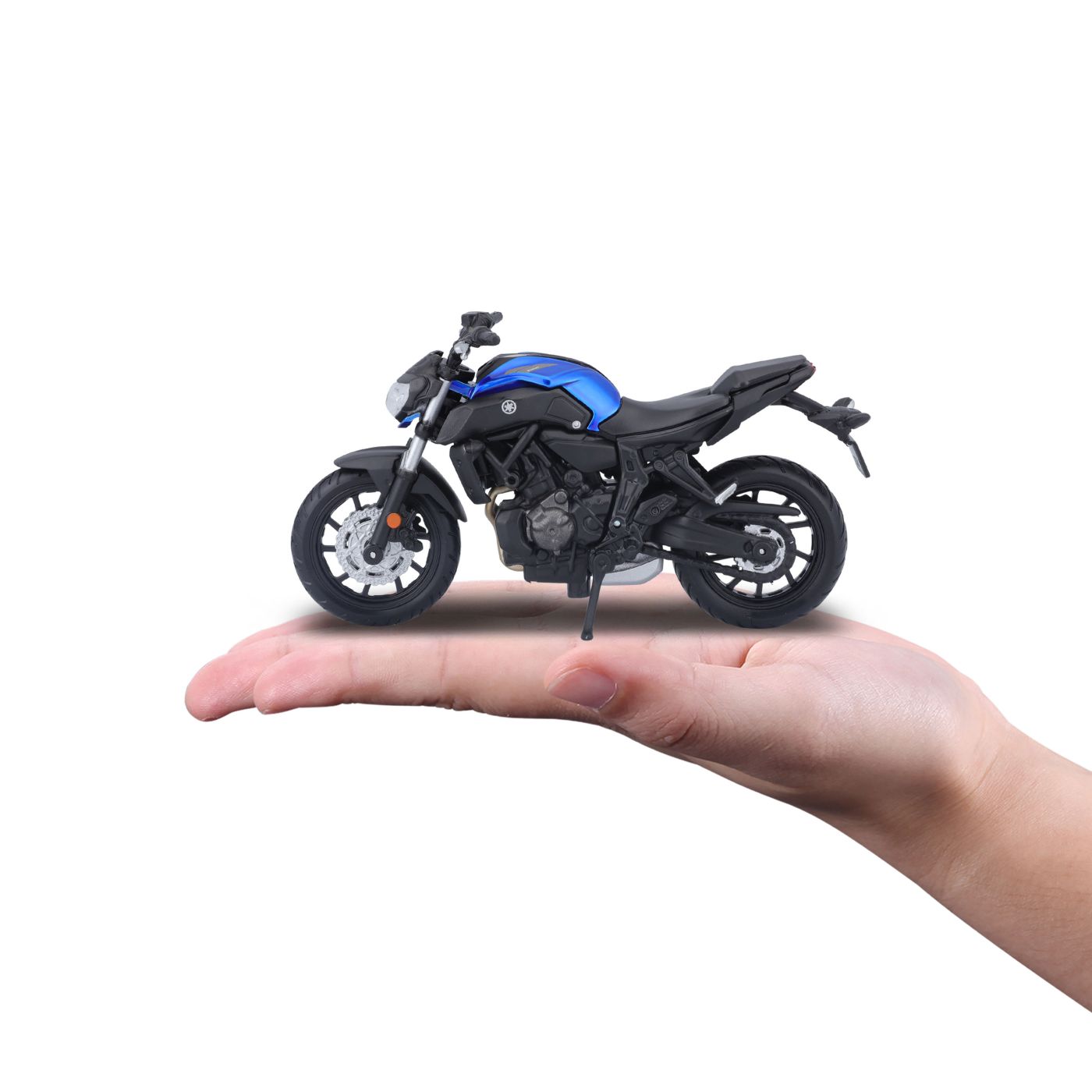 Motocicletă Maisto Yamaha MT-07 metalică, ediție specială, scara 1:18