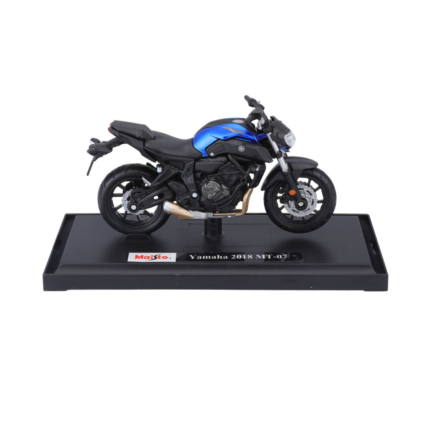 Motocicletă Maisto Yamaha MT-07 metalică, ediție specială, scara 1:18