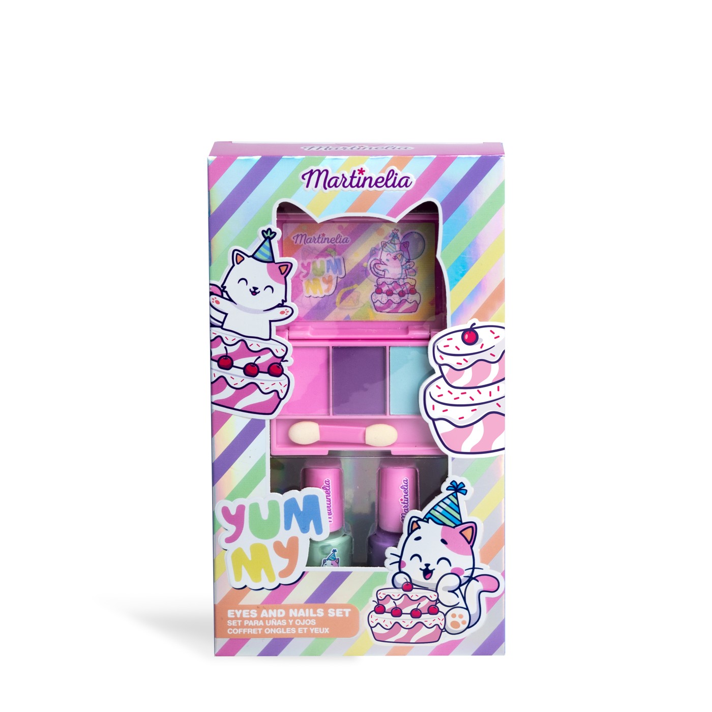 Set machiaj pentru copii Martinelia Yummy pentru unghii si ochi