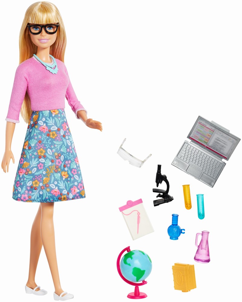 PAPUSA BARBIE SET PROFESOARA