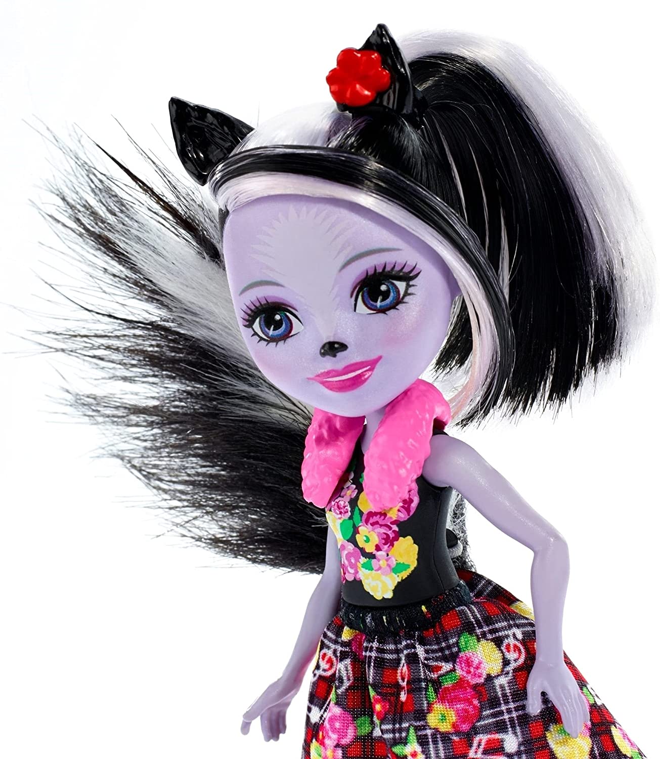 Papusa Enchantimals Sage Skunk cu animalutul Caper, Mattel