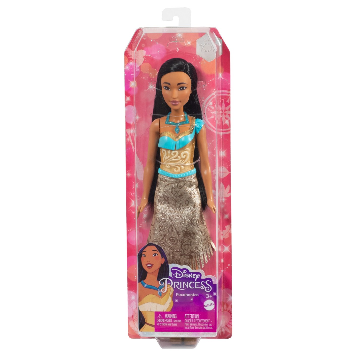 Papusa Disney Princess Pocahontas articulata, cu accesorii