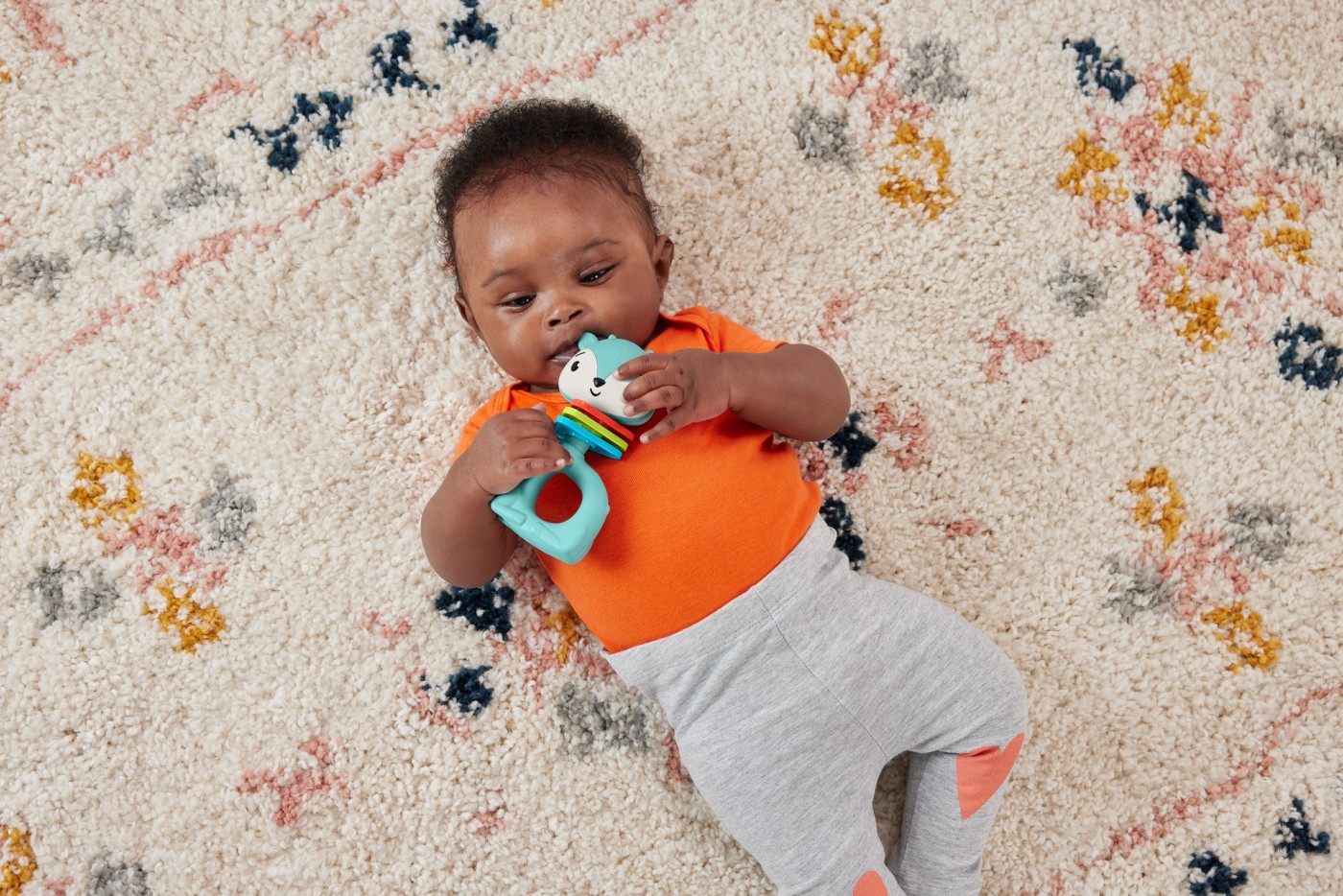 Jucărie zornăitoare Fisher-Price Cerb pentru bebeluși 3 luni+