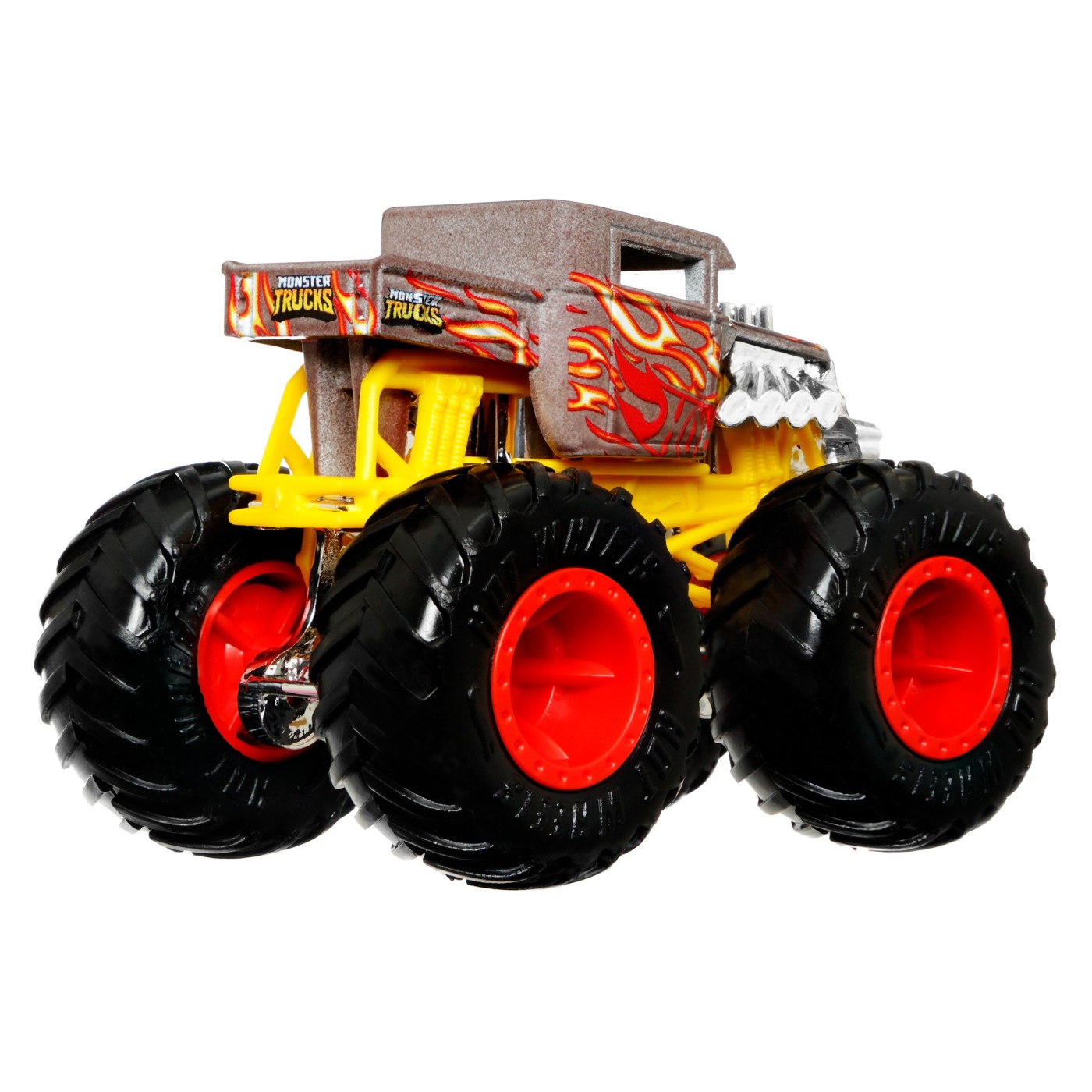 HOT WHEELS MONSTER TRUCK CAMION BONE SHAKER CU CULORI SCHIMBATOARE SCARA 1:64