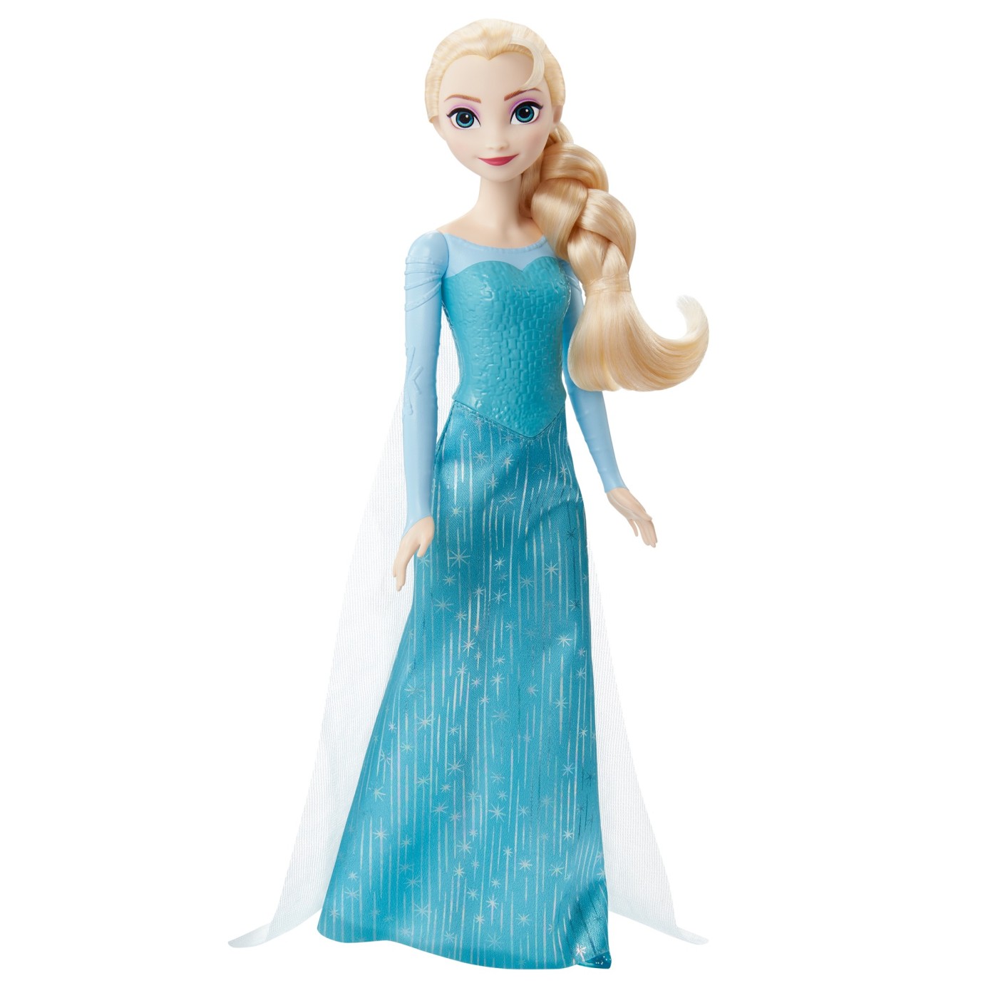 PAPUSA DISNEY FROZEN ELSA CU ROCHIE ALBASTRA