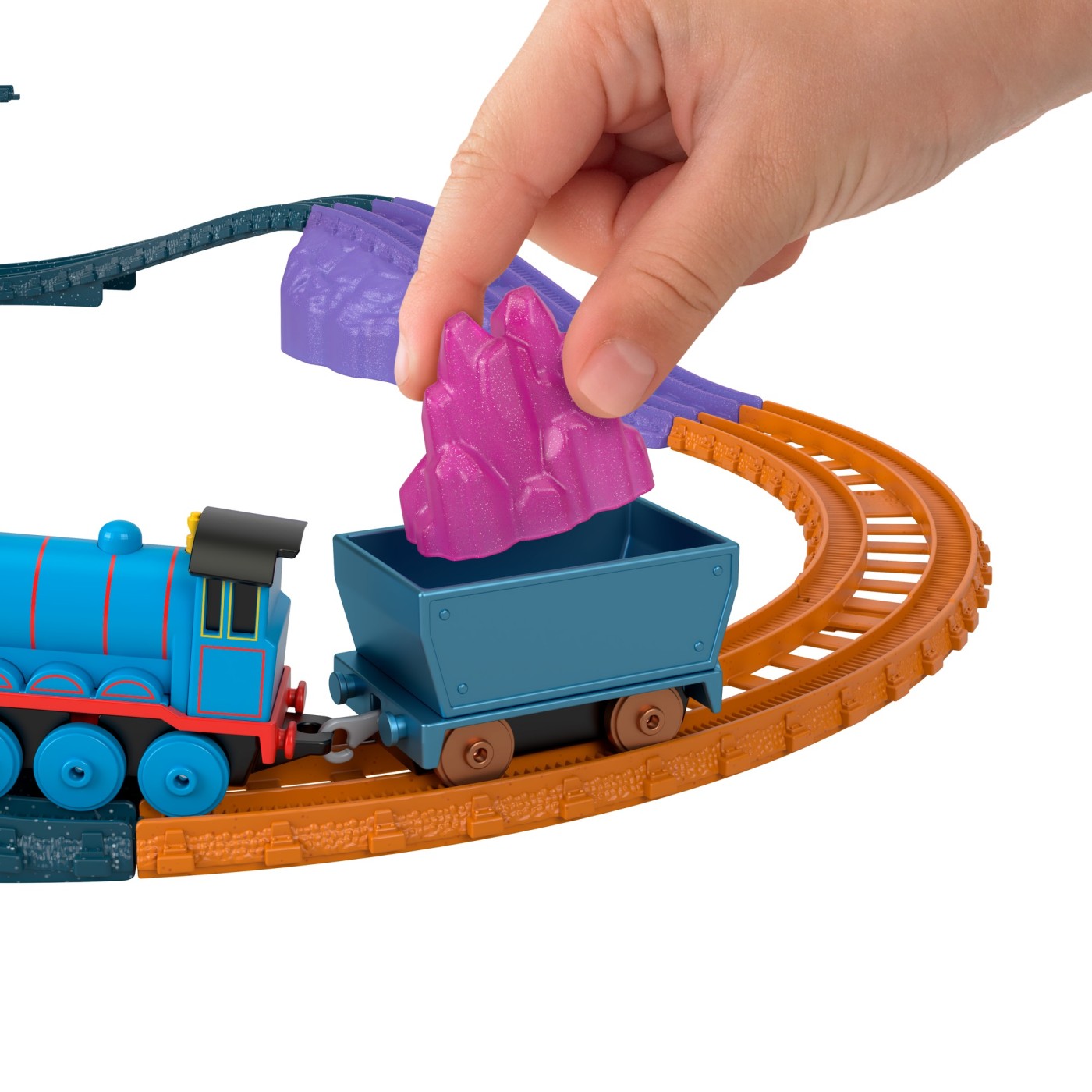 THOMAS SET DE JOACA CU LOCOMOTIVA PUSH ALONG GORDON SI ACCESORII