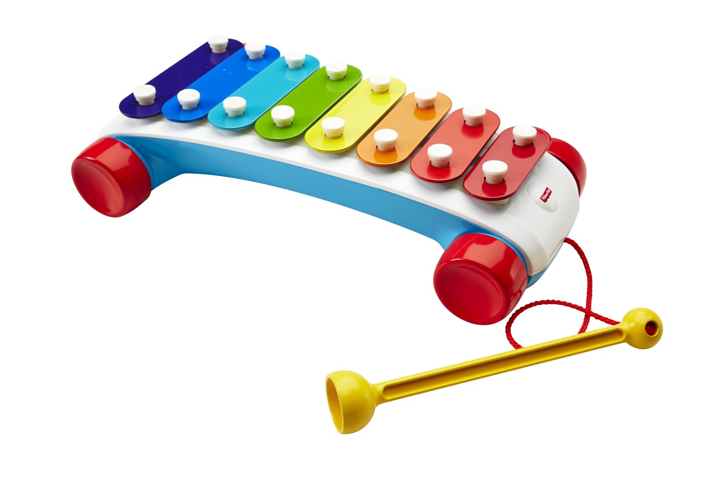 Xilofon Fisher-Price pentru copii, multicolor, 8 note muzicale