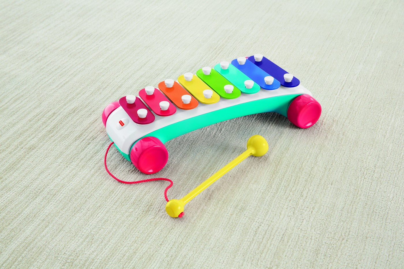 Xilofon Fisher-Price pentru copii, multicolor, 8 note muzicale