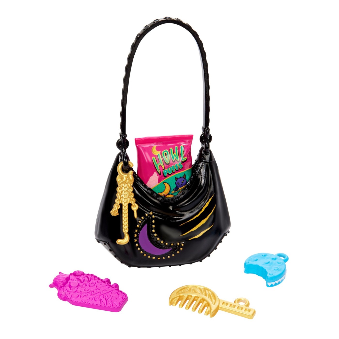 MONSTER HIGH PAPUSA CLAWDEEN WOLF CU ANIMALUT SI ACCESORII