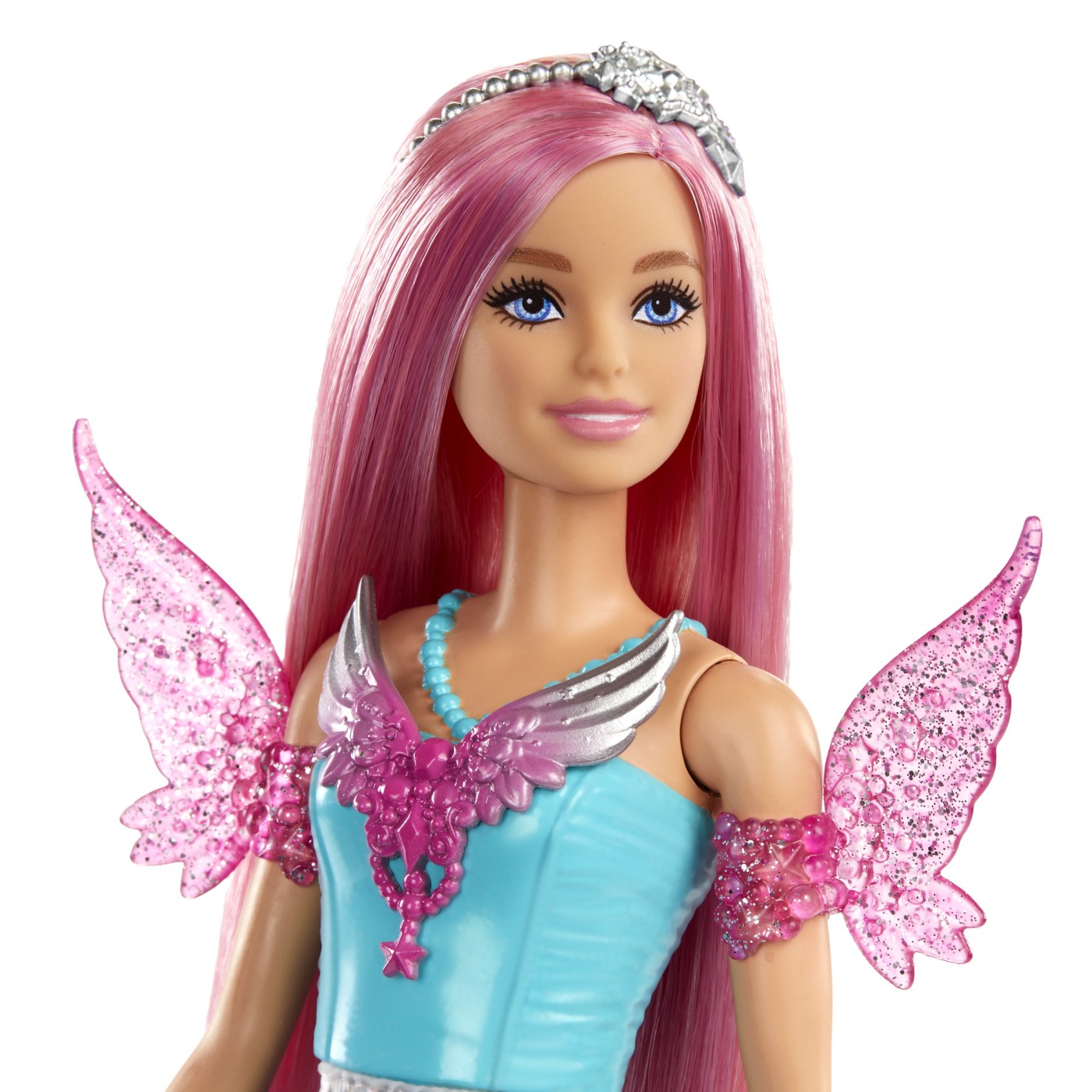Papusa Barbie Zana A Touch of Magic cu accesorii si animale fantastice
