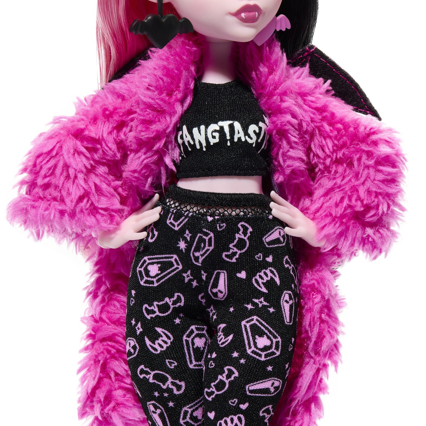 Papusa Monster High Draculaura Creepover Party cu accesorii tematice