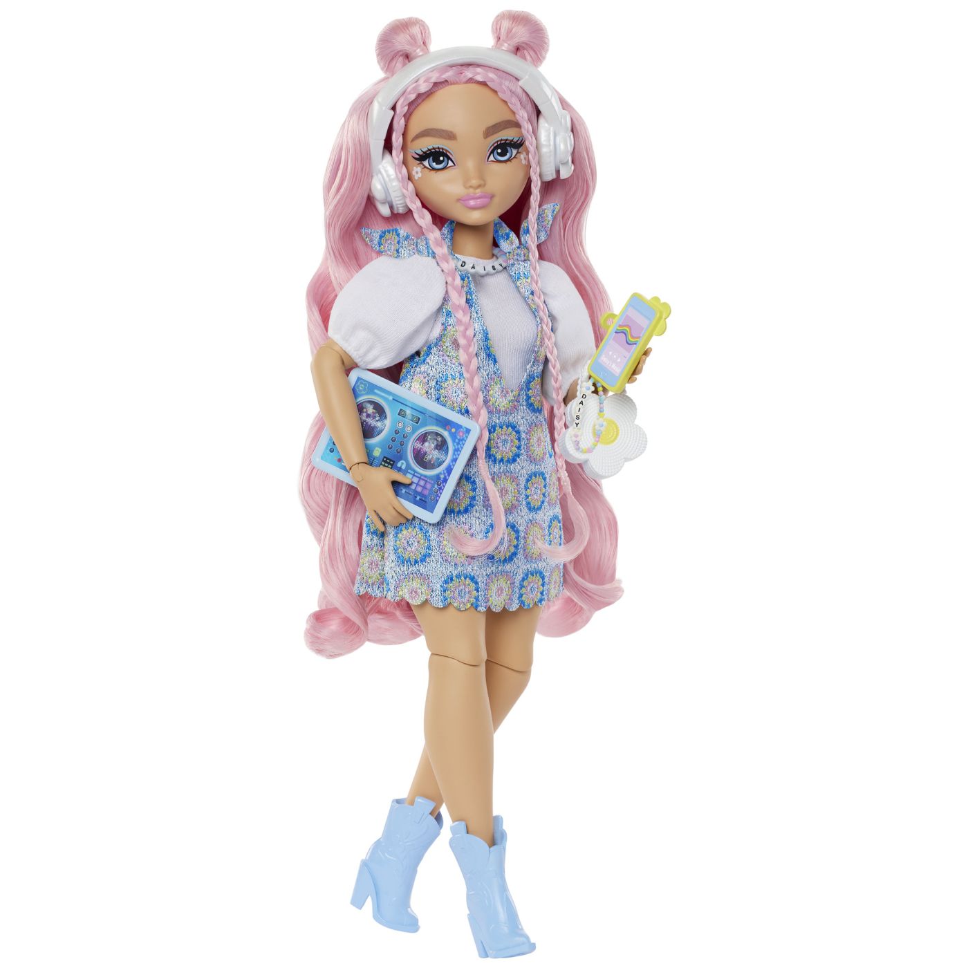 Papusa Barbie Dream Besties Daisy Jean cu 9 accesorii muzicale