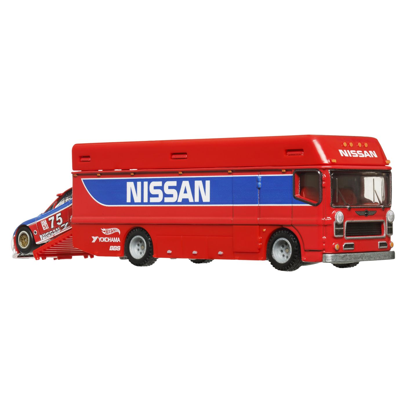 Hot Wheels Euro Hauler cu Nissan 300 ZX GTS, scara 1:64