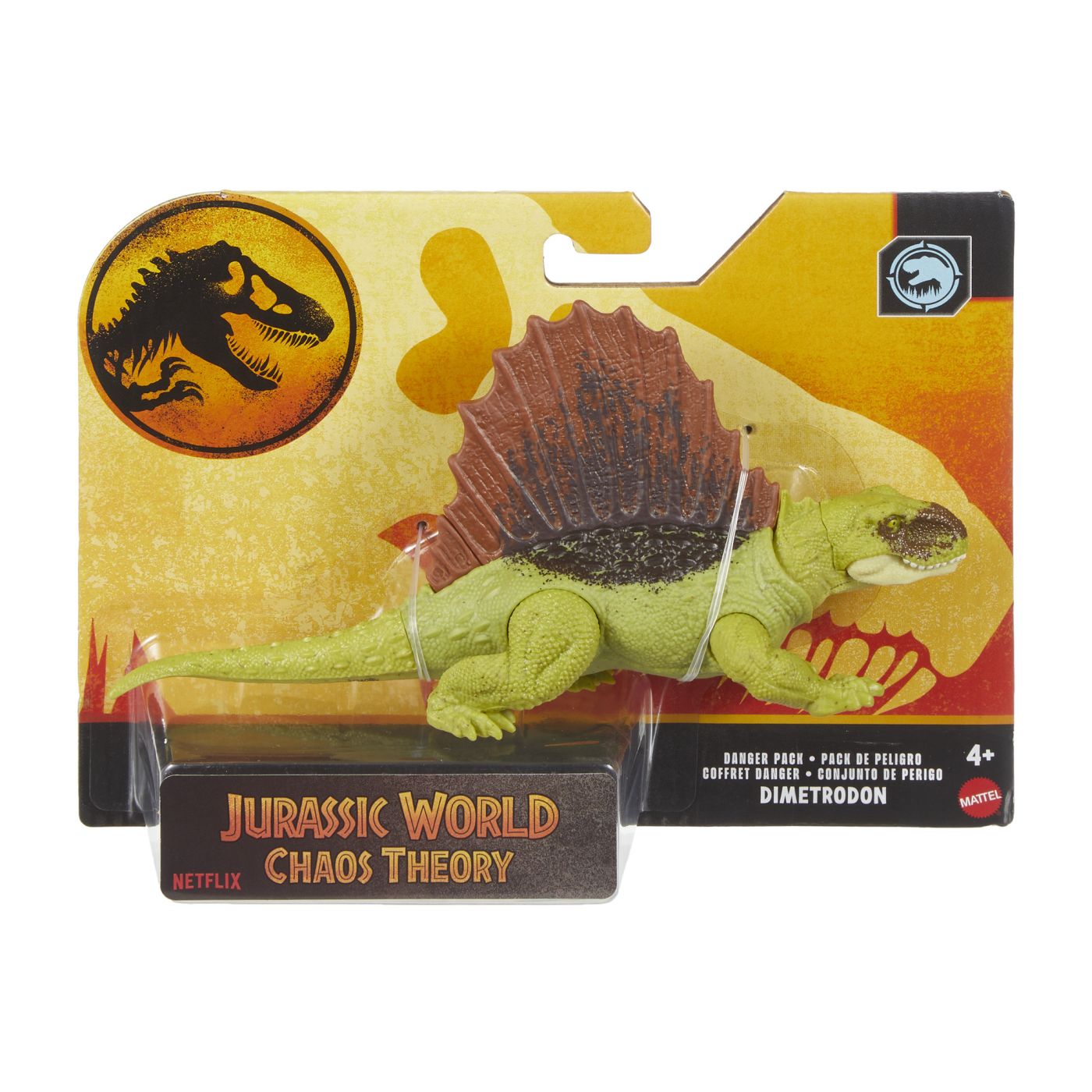 Figurina dinozaur Dimetrodon Jurassic World Chaos Theory